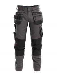 Dassy work pants Flux with stretch, holster pockets and knee pad pockets